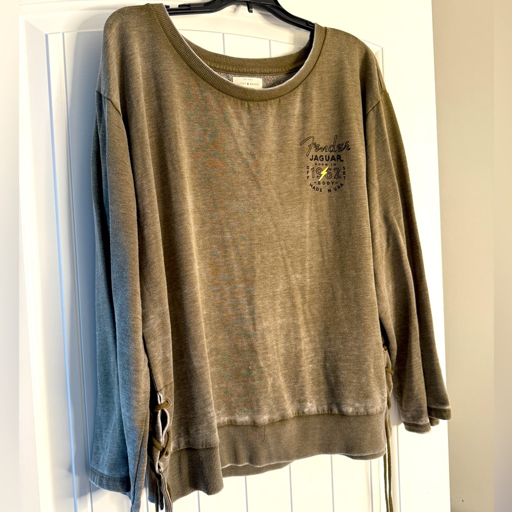 Lucky Brand X Fender Crewneck Sweater